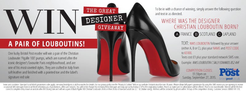 Louboutins Giveaway